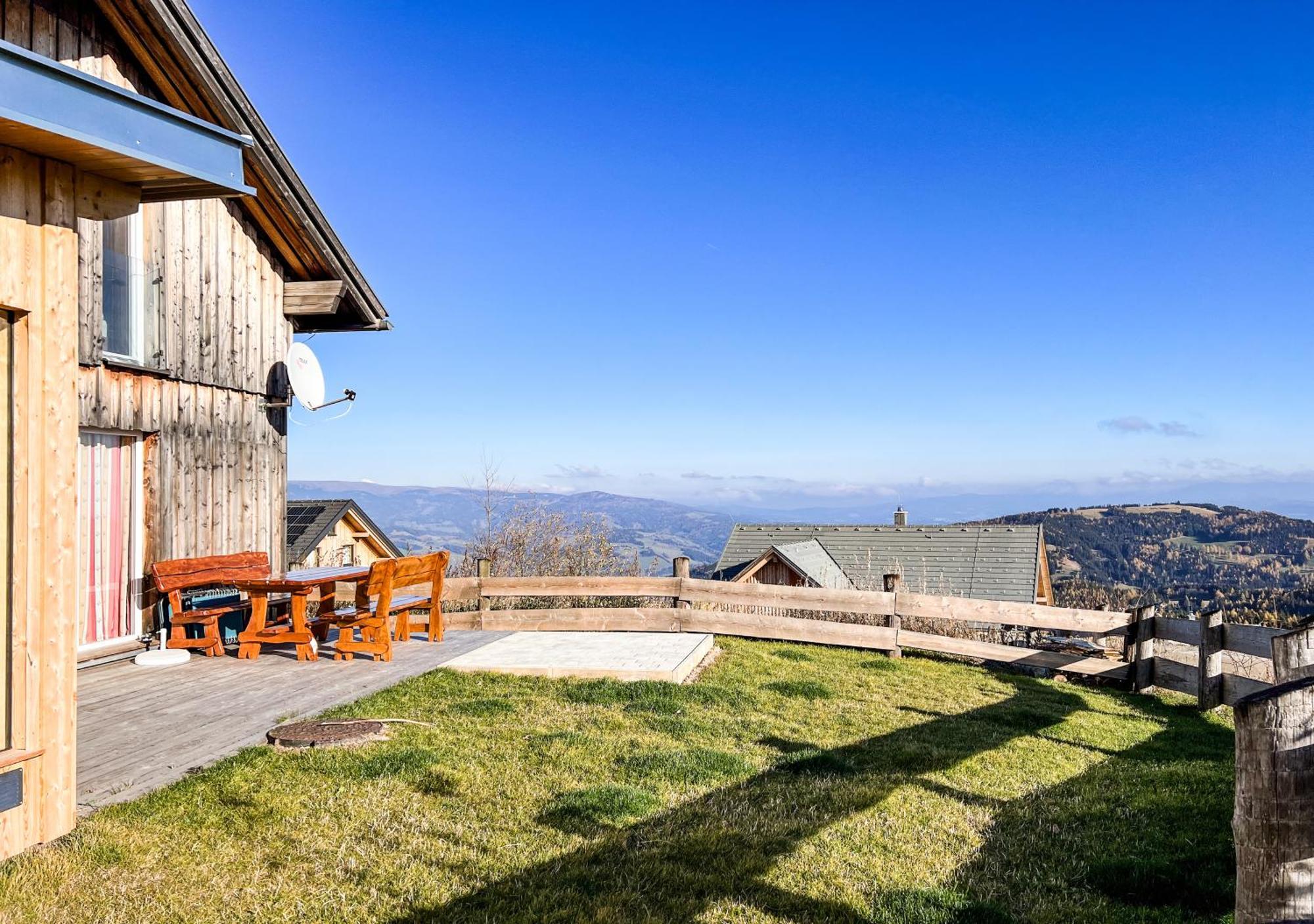 1A Chalet Eck - Wandern, Grillen, Panorama Sauna! Klippitztorl Exterior photo
