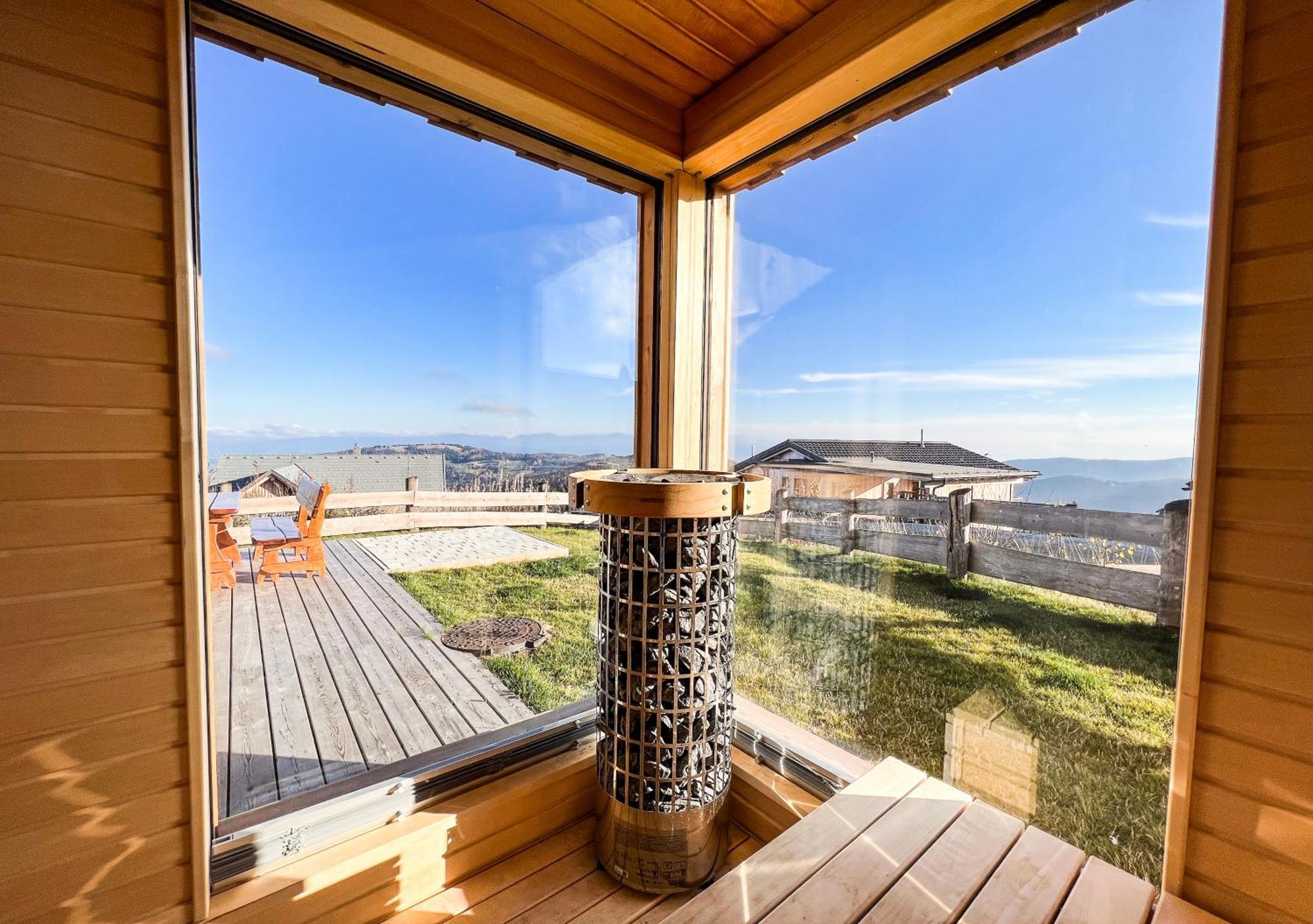 1A Chalet Eck - Wandern, Grillen, Panorama Sauna! Klippitztorl Exterior photo