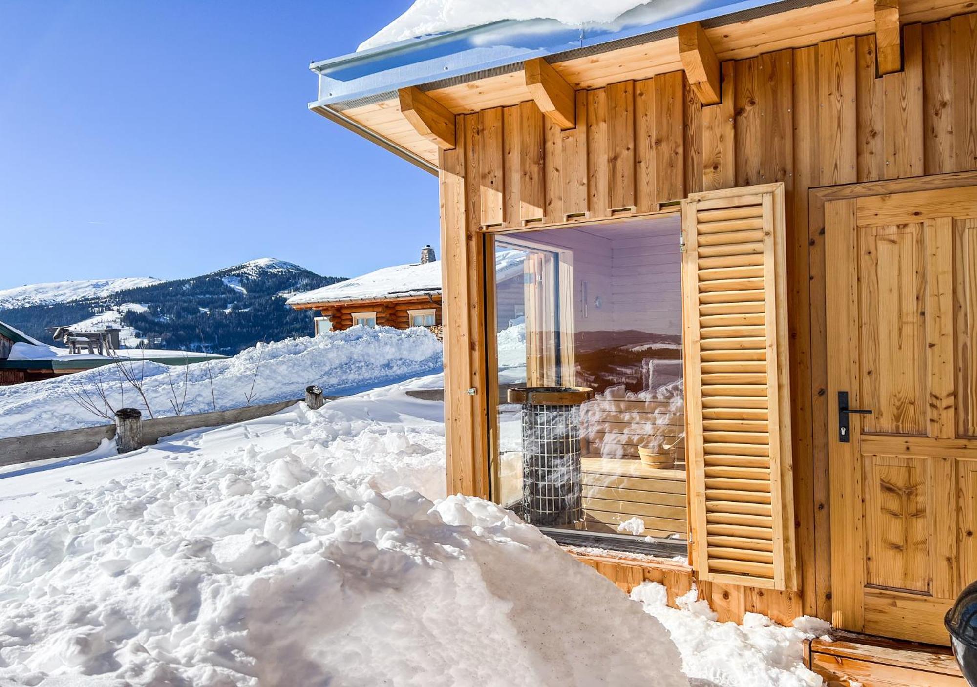 1A Chalet Eck - Wandern, Grillen, Panorama Sauna! Klippitztorl Exterior photo